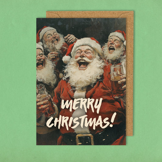 Merry Christmas! - Grußkarte 10,5 x 14,8 cm